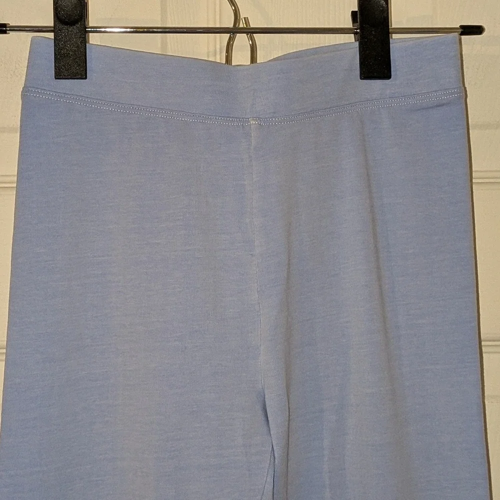 Crewcuts J.Crew Girls Light Blue Garment Dyed Leggings CC202 Size 12 NWT